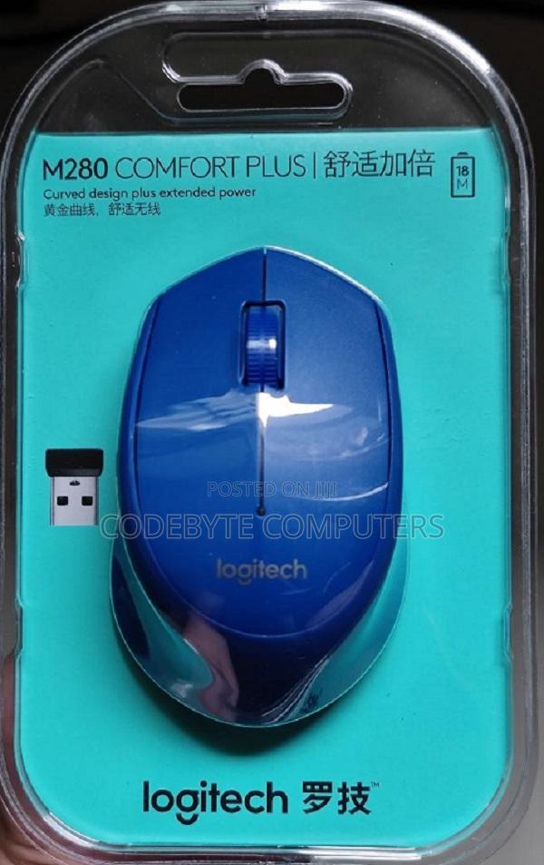 Logitech Wireless Mouse M280 - BLUE - main view