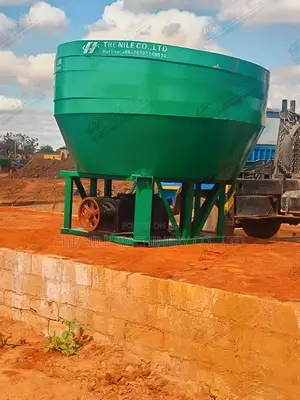 Mining Equipment Gold Ore Grinding Wet Type Round Pan Mill