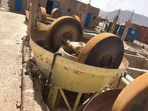 Factory Manufacture Gold Ore Grinding Wet Pan Mill Price