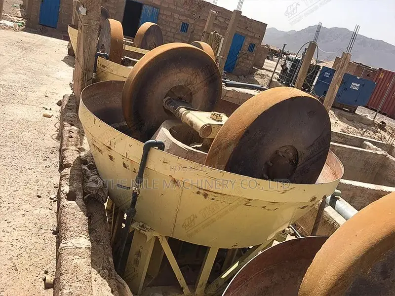Factory Manufacture Gold Ore Grinding Wet Pan Mill Price