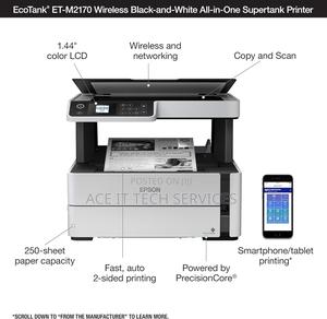 Epson Ecotank ET-M2170 Wireless Mono Duplex All-in-One - thumbnail 2