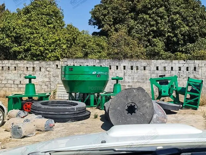 1200 Gold Wet Disc Mill Gold Grinding Mill for Sale