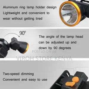 Quality Lithium Battery Headlamp KK-5800 Headtorch 8hrs Time