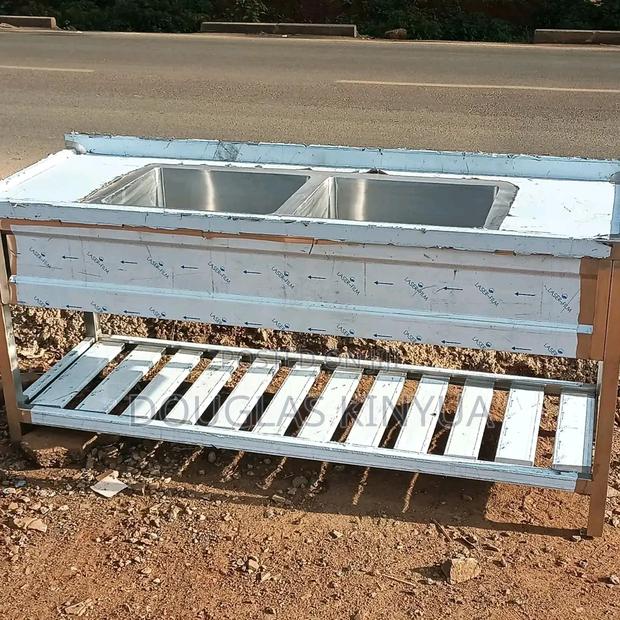Stainless Steel Sink (Double Sink). - main view