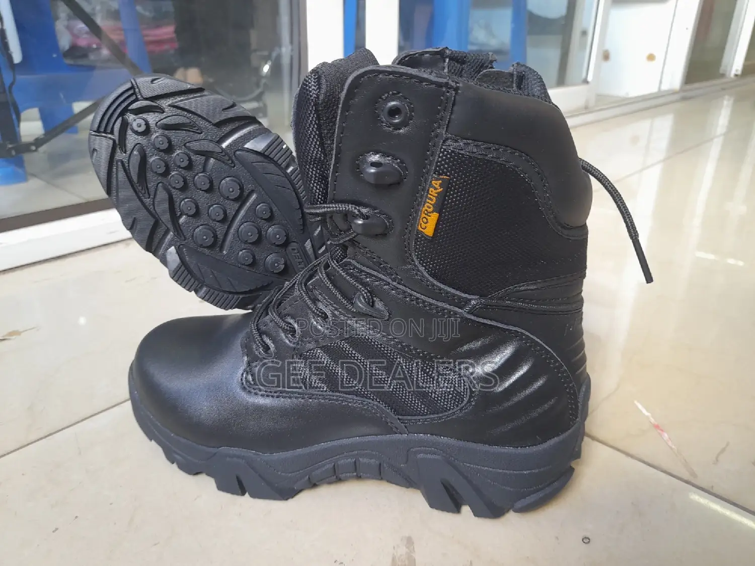 Black Delta Unisex Tactical/Hiking Boots Size 40-45