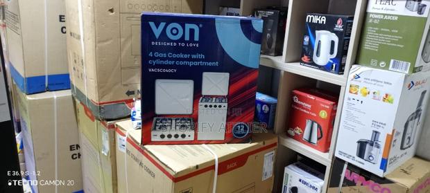 Von 4 Gas Cylinder With Compartment Standing Cooker