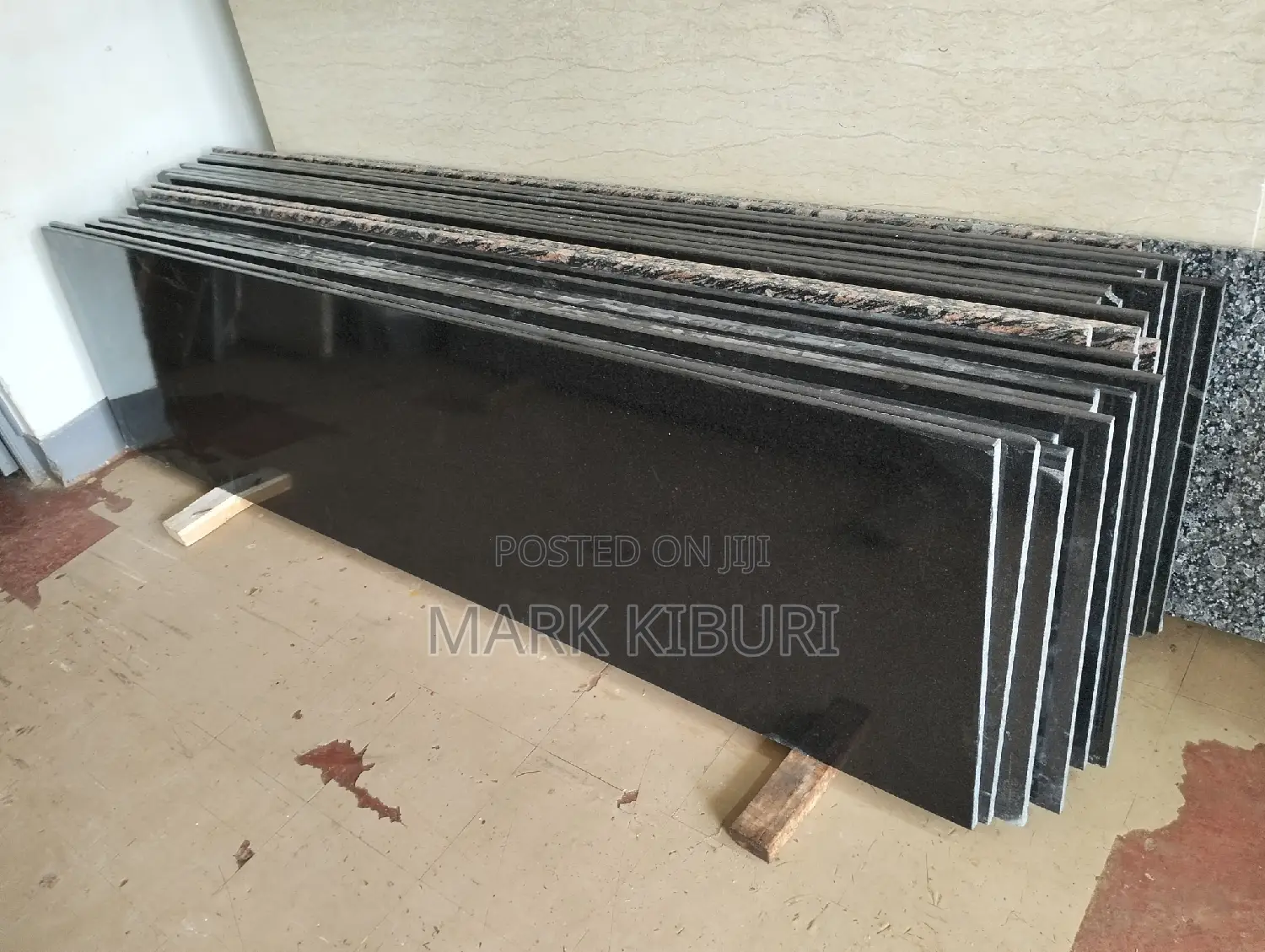 Jet Black Granite. Pure Black