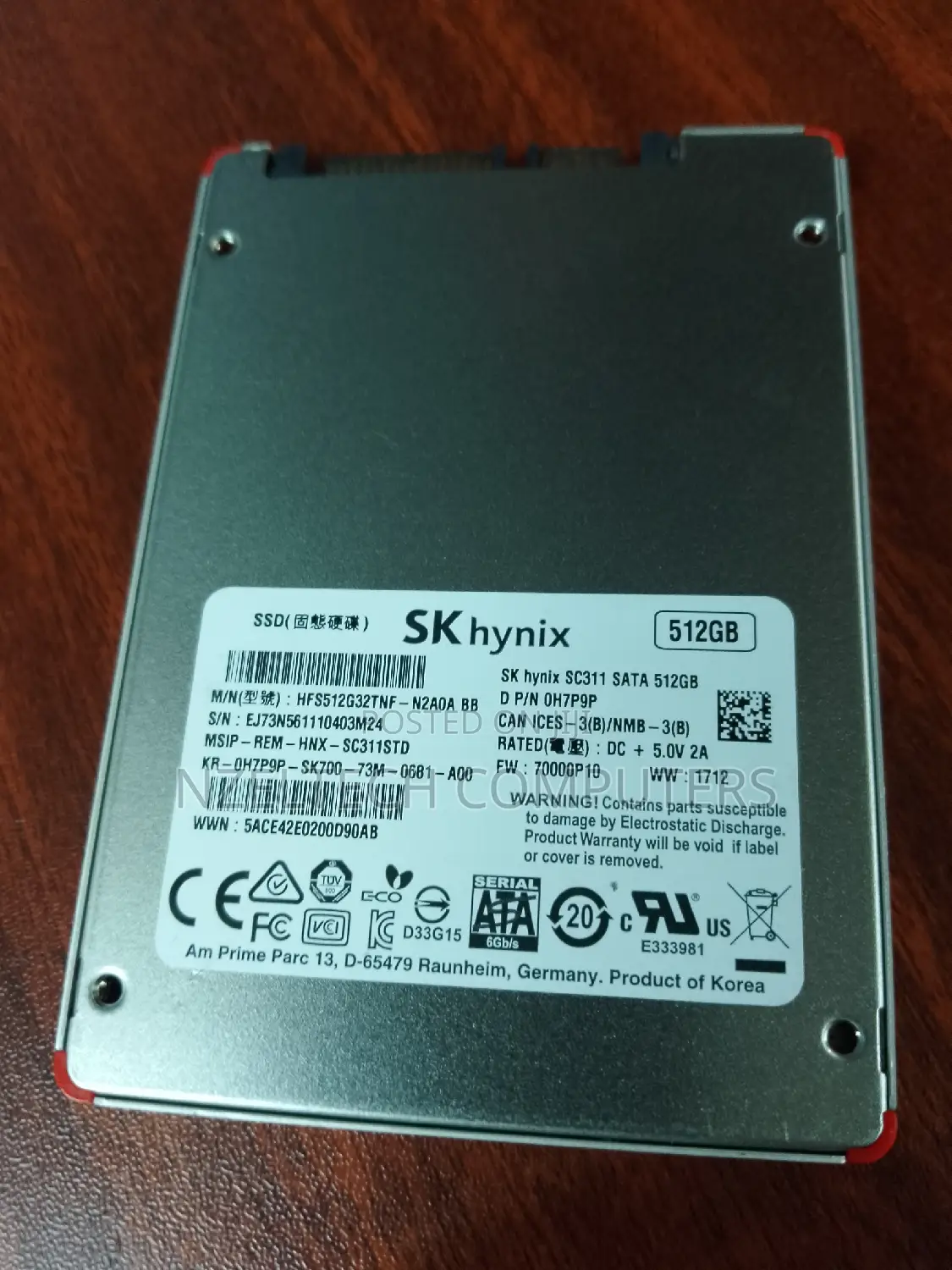 Solid State Harddrive