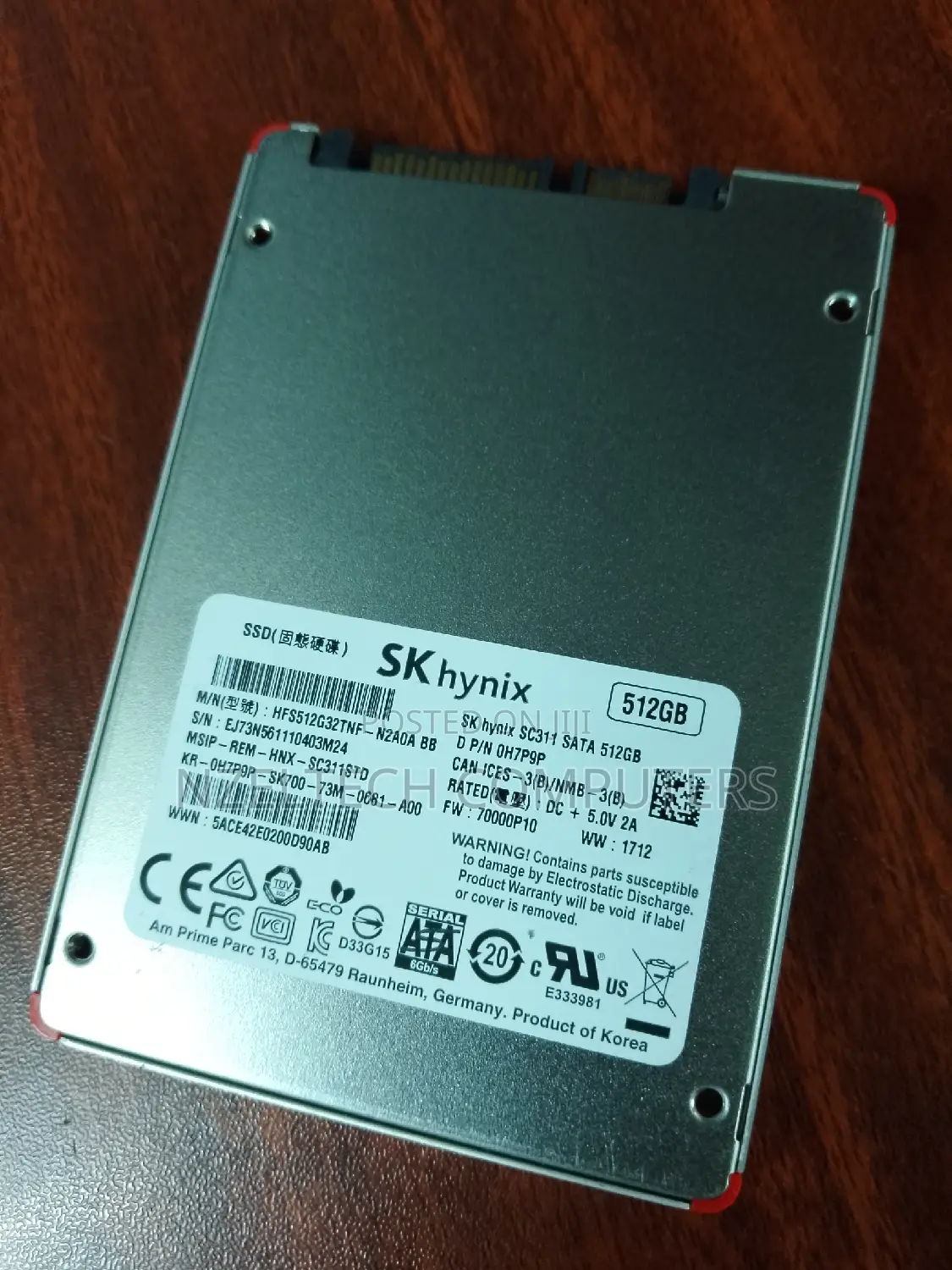 Solid State Harddrive