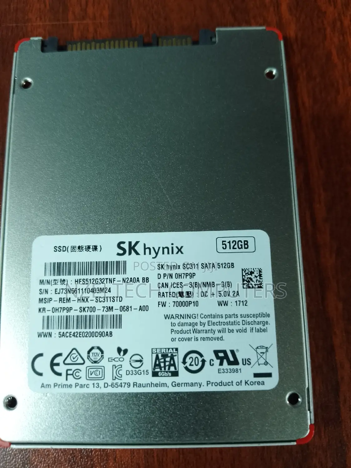 Solid State Harddrive
