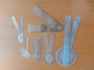 Goniometer Set 6pcs. - Full and Half Circle