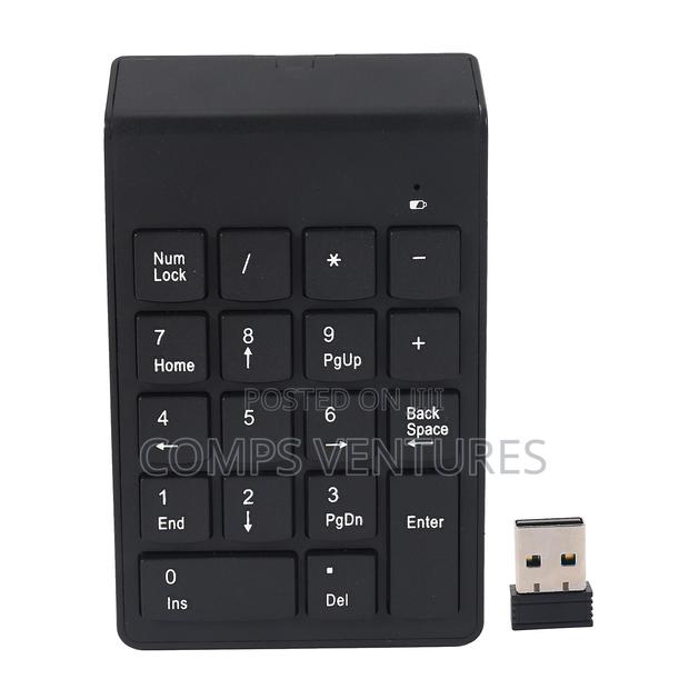 2.4ghz Wireless Numeric Keypad Mechanical - thumbnail 3