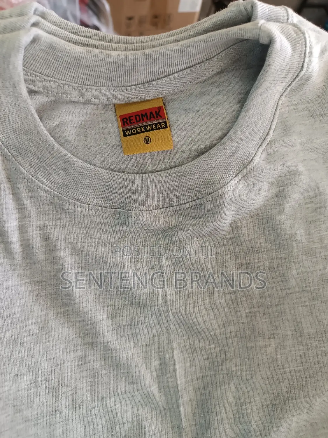 Ash Grey Round Neck T-Shirts