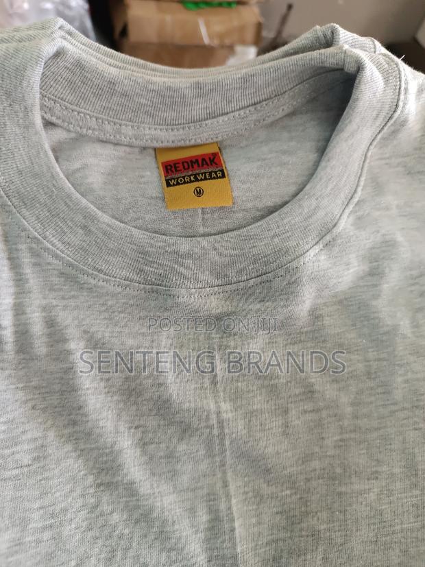 Ash Grey Round Neck T-Shirts - thumbnail 10