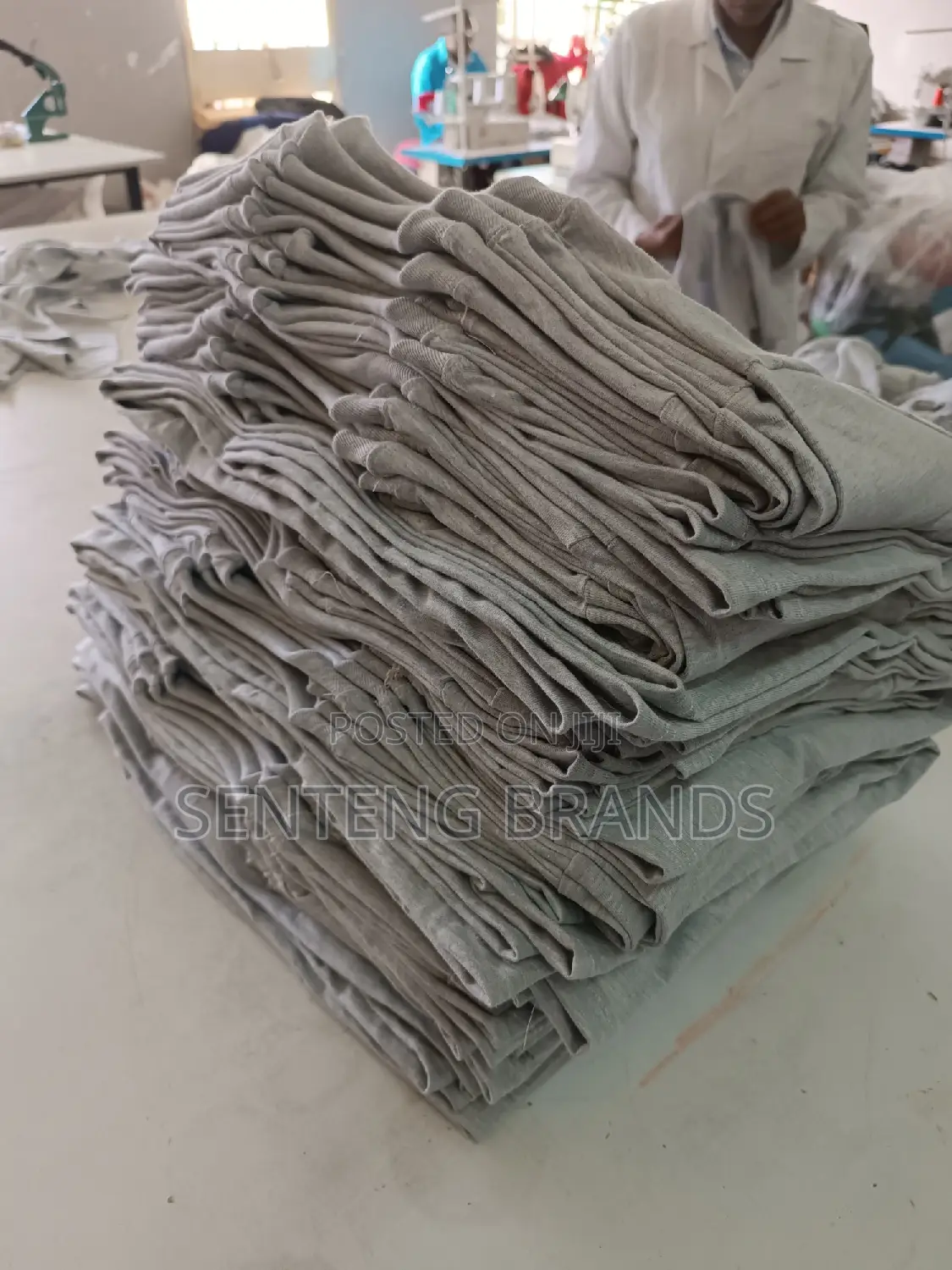 Ash Grey Round Neck T-Shirts