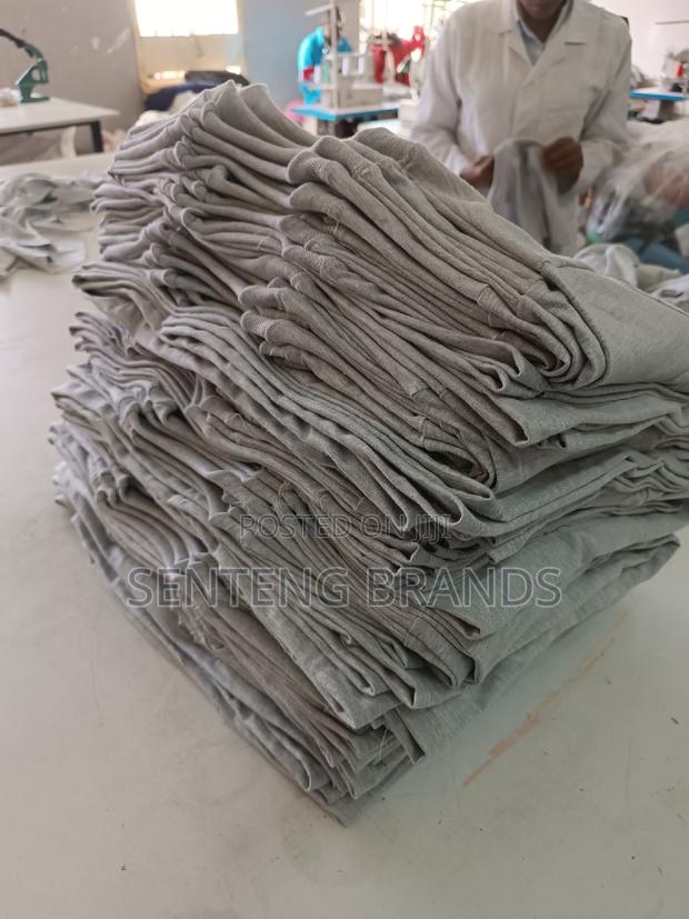 Ash Grey Round Neck T-Shirts - thumbnail 12