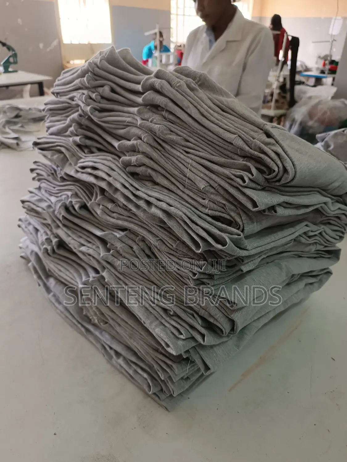 Ash Grey Round Neck T-Shirts