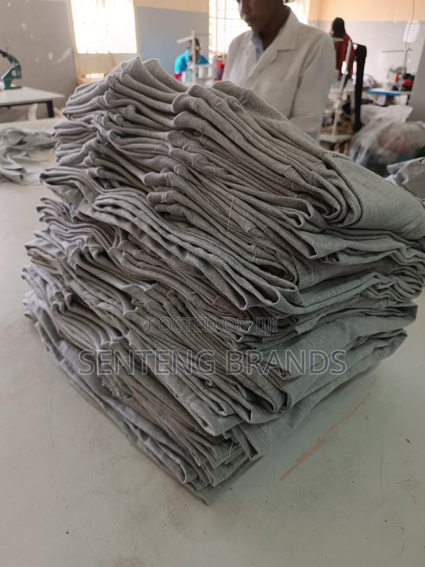 Ash Grey Round Neck T-Shirts - thumbnail 13