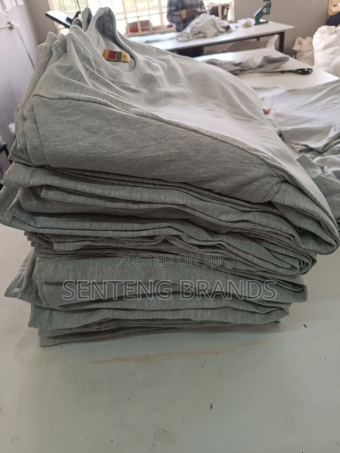 Ash Grey Round Neck T-Shirts