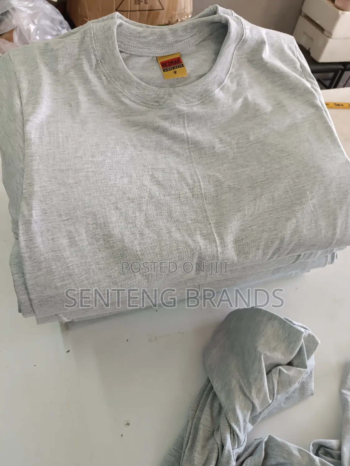 Ash Grey Round Neck T-Shirts