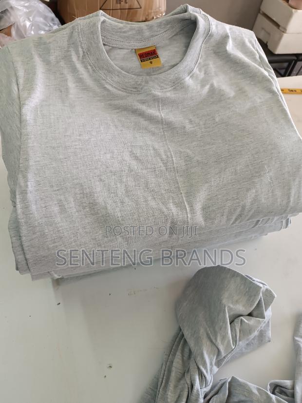 Ash Grey Round Neck T-Shirts - thumbnail 15