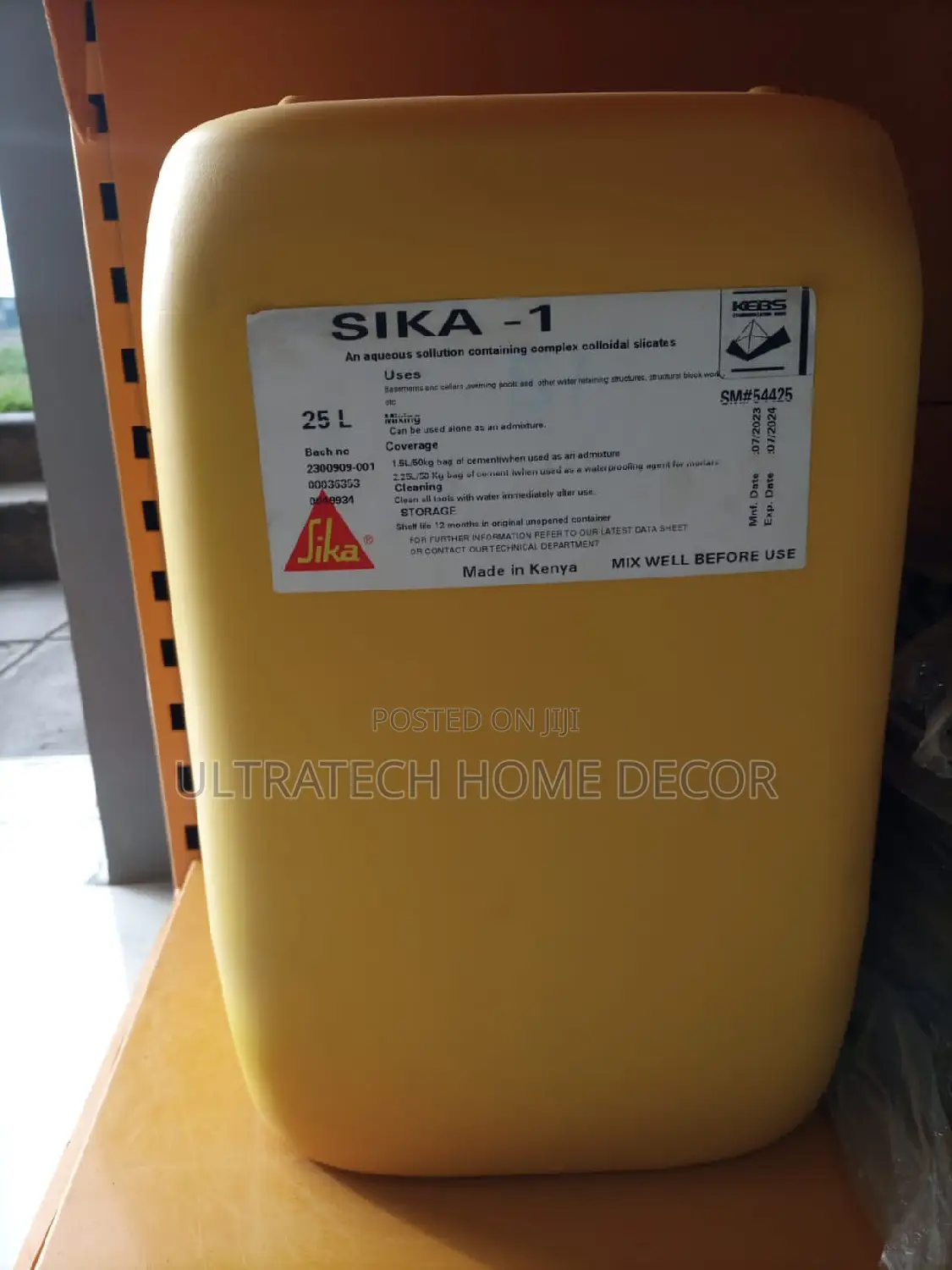 Sika 1-25ltrs