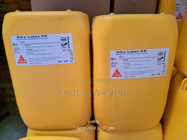 Sika Latex- 
Bonding Agent and Waterproofing Admixture - main view