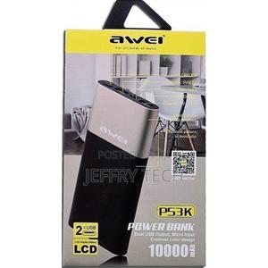 Awei P53K 10000mah Dual USB Output Power Bank P53K - thumbnail 2