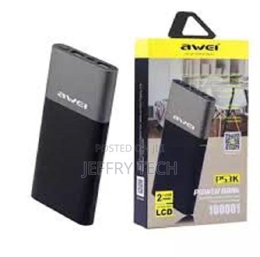 Awei P53K 10000mah Dual USB Output Power Bank P53K - thumbnail 3