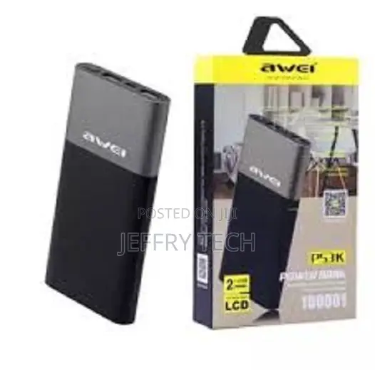 Awei P53K 10000mah Dual USB Output Power Bank P53K