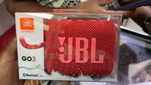 JBL Go3 Bluetooth Speakers.