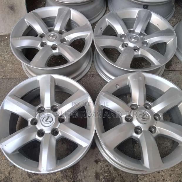 Landcruser Prado, Hilux, Fortune 18 Inch Rims Set Ex Japan