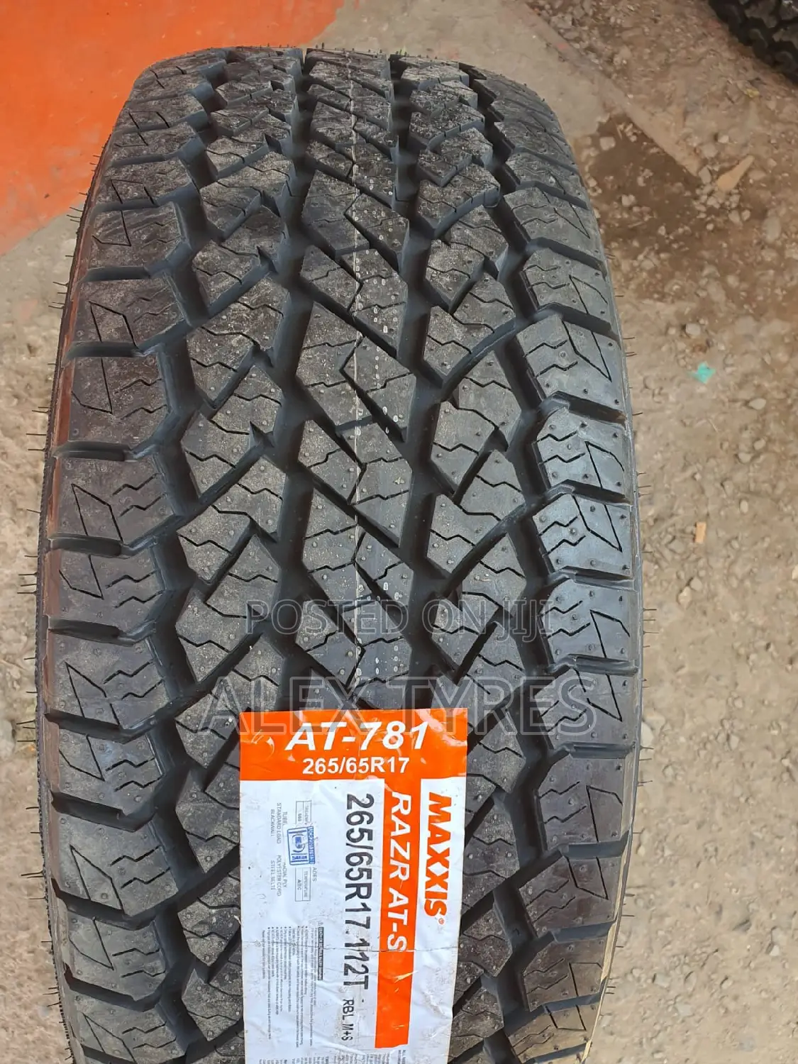 265/65r17 Maxxis a/T 781 Made in Thailand
