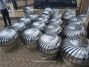 600mm Cyclones Roof Ventilators- Stainless Steel.