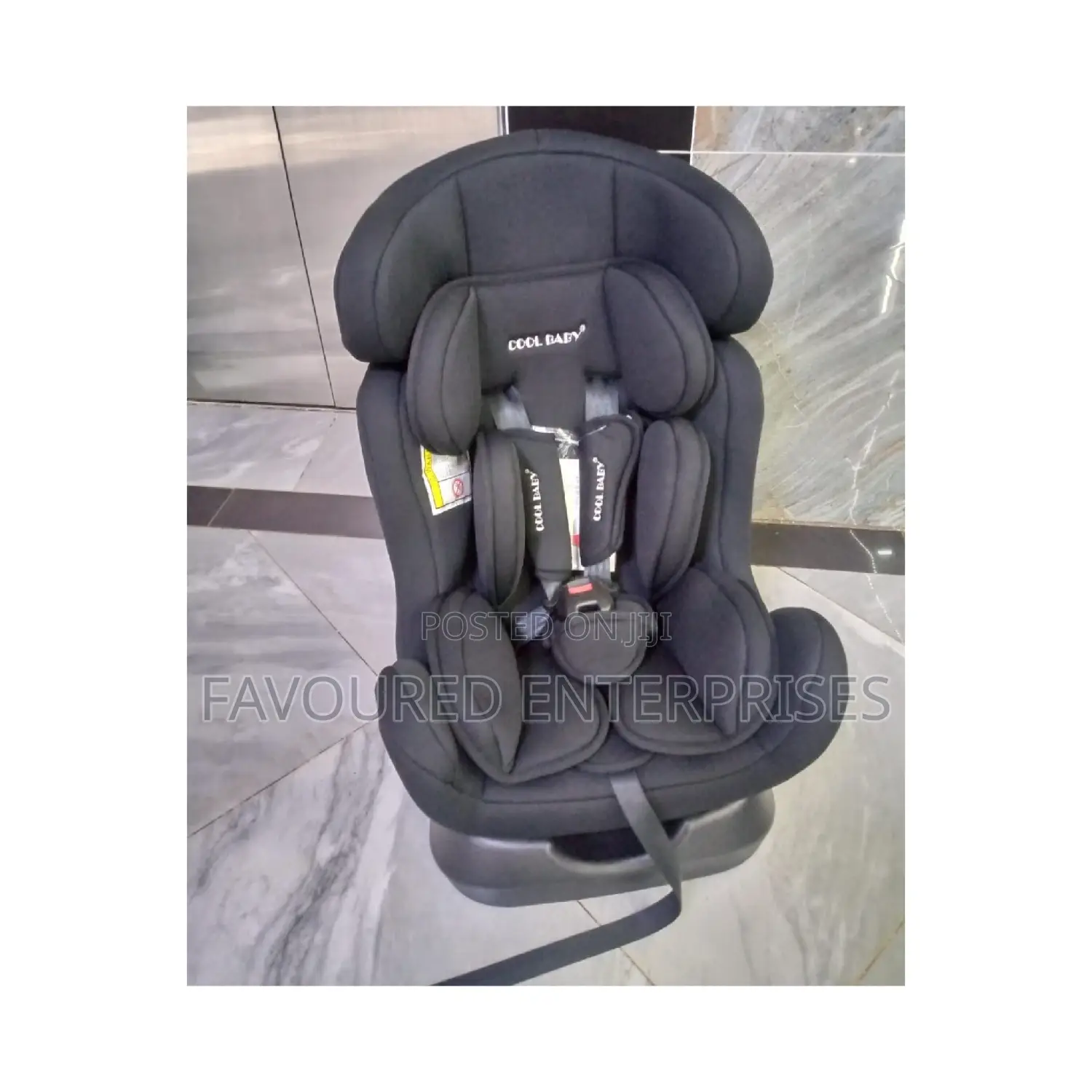 Strong Reclining Infant Car Seat Booster With a Base-