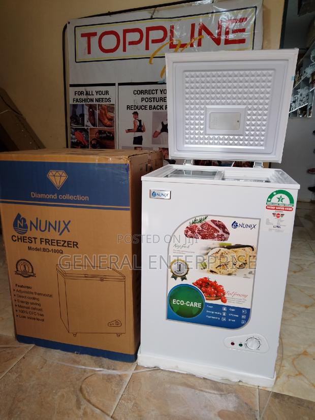 Freezer 100litres, Nunix 100litres Chest Freezer
