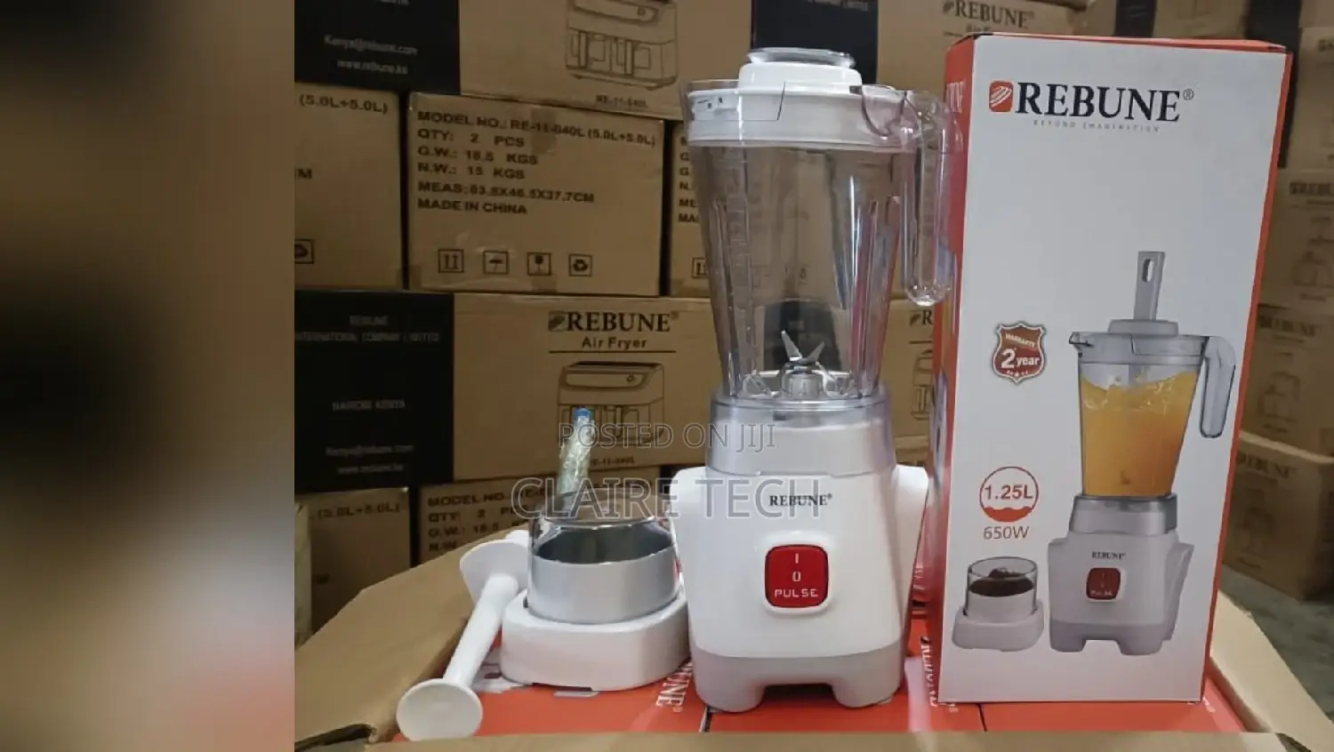Rebune 2 in 1 Blender RE-2-075