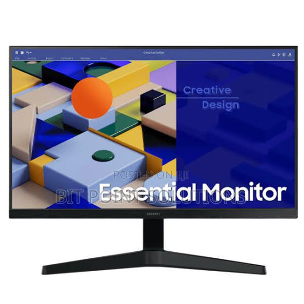Samsung Essential 24 Inches FHD MONITOR Black Color VGA/Hdmi