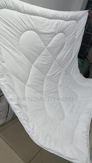 White Binded Duvet Set