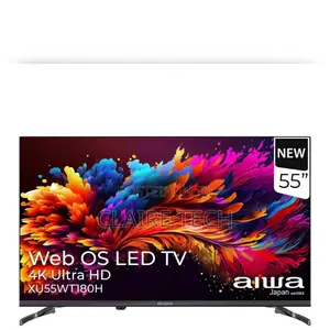 New AIWA 55 Inches Tv Smart Android Flameless Tv