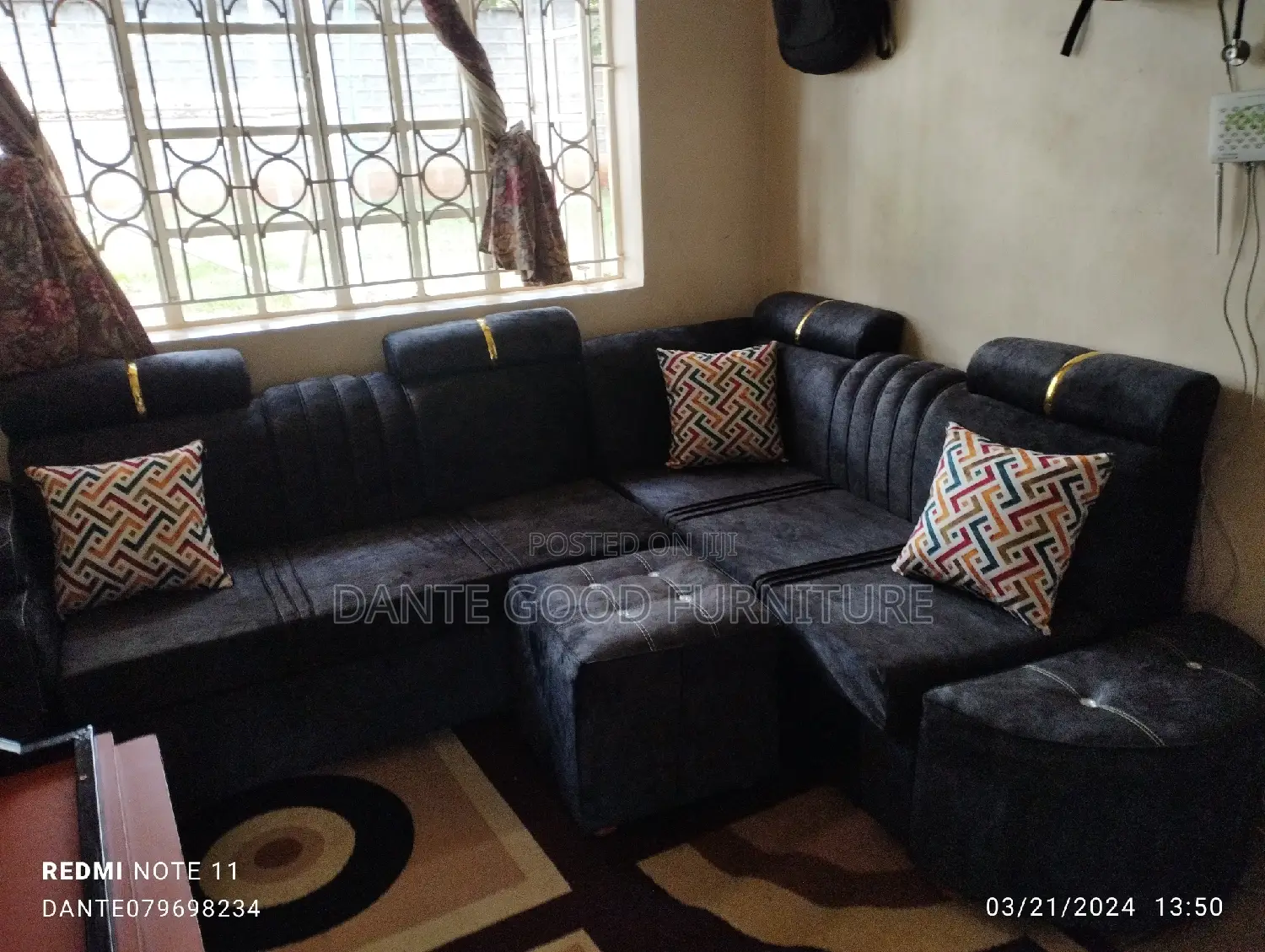 L Shaped Sofa L Shaped Sofa in Nairobi Central Furniture, Dante Good