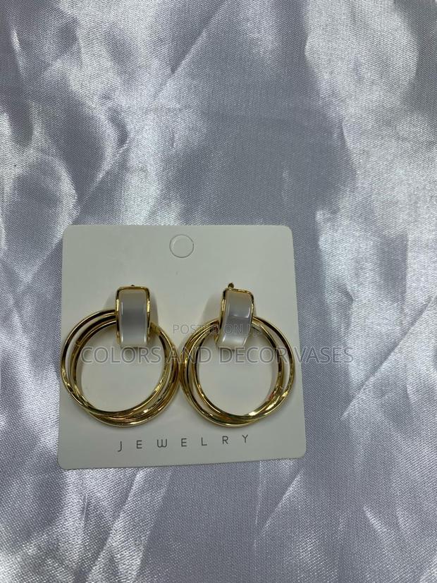 Earings Coated Gold - thumbnail 2