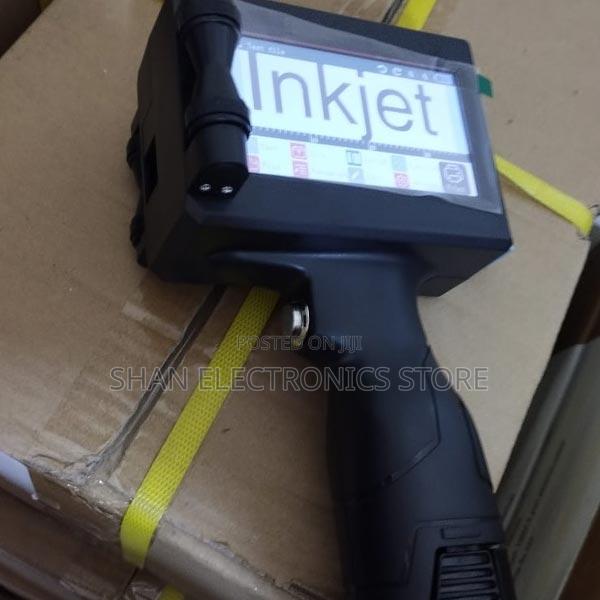 Hand Held Inkjet Printer With Black Ink Cartridge