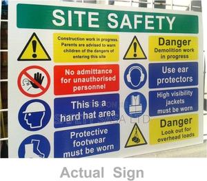 A3 Size Safety Signage - thumbnail 2