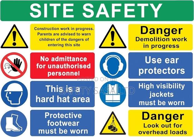 A3 Size Safety Signage - thumbnail 3