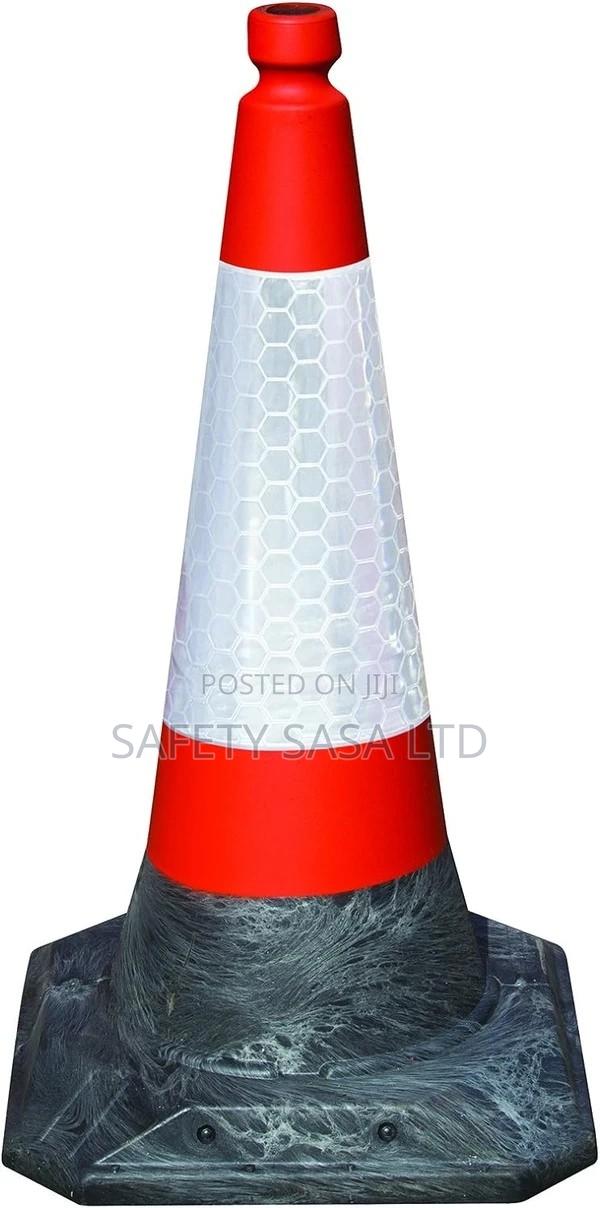 Weighted Roadhog Traffic Cones - main view