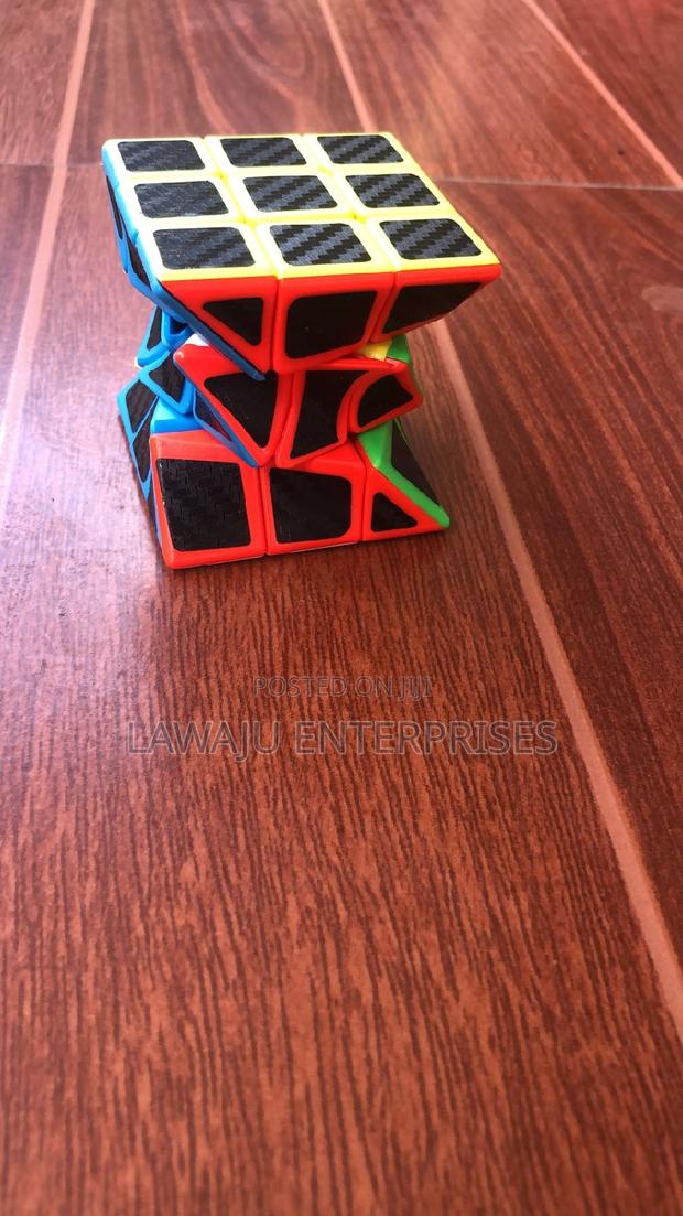 Twisted Rubik's Cube - main view