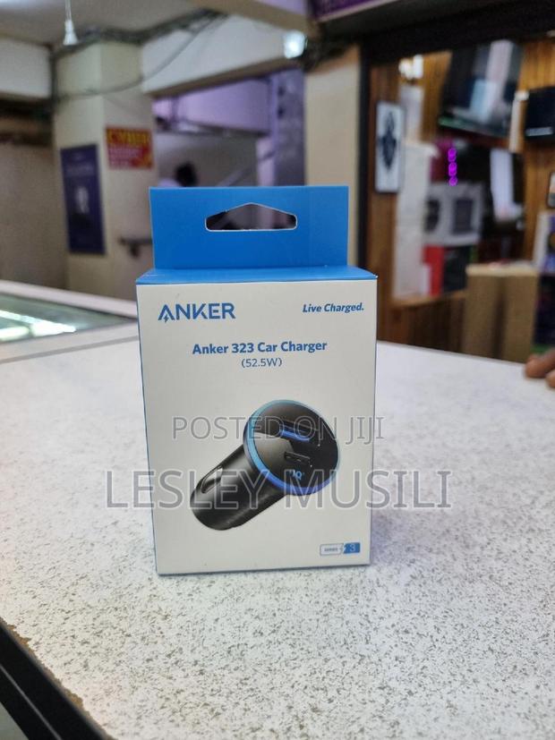 Anker 323 Car Charger (52.5W)Black - thumbnail 2