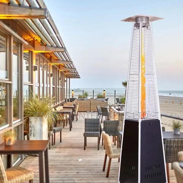 Black Silver Patio Heaters Warmers