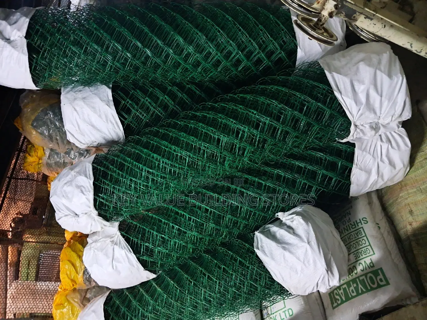 PVC Coated Chainlink Wire Fence 12.5g